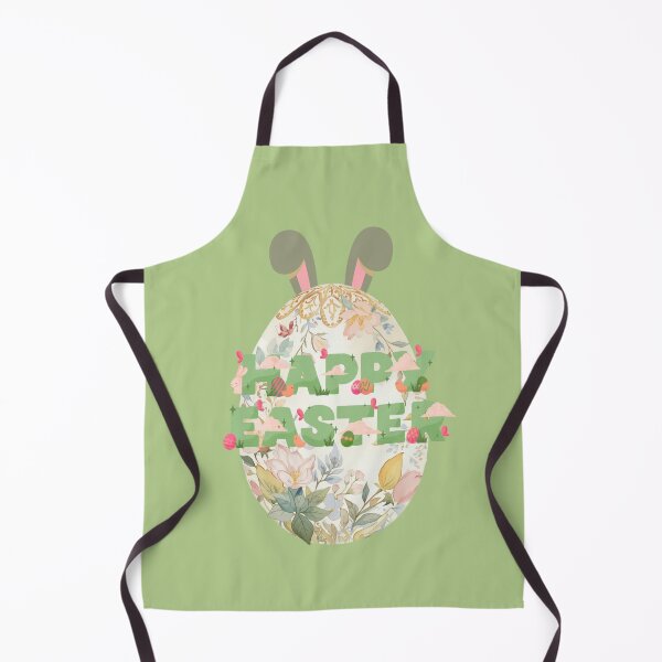 Item preview, Happy Easter Bunny Ears - Cute Spring Flowers Easter Design. designed and sold by LunaPrintCo.