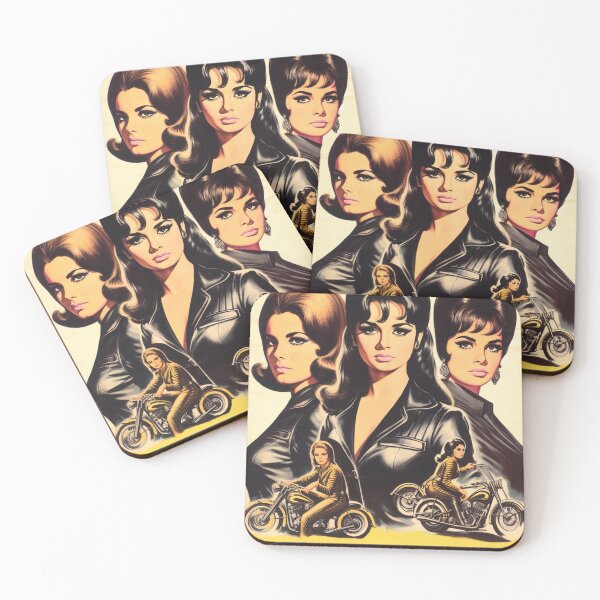 Item preview, 70s Leather Girls designed and sold by PulpVintage.