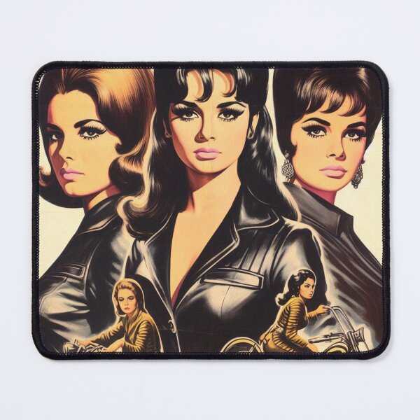 Item preview, 70s Leather Girls designed and sold by PulpVintage.