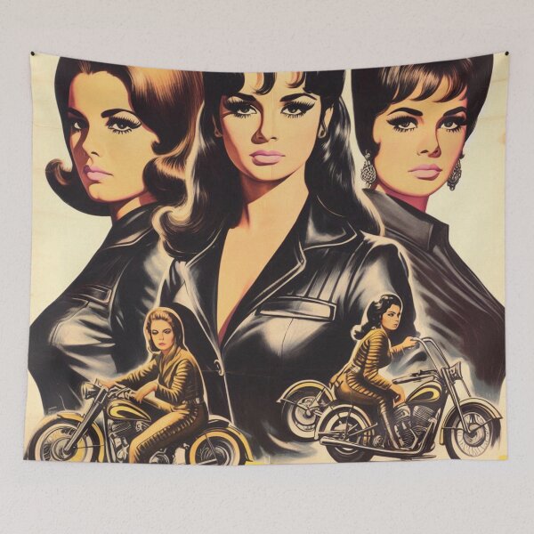 Item preview, 70s Leather Girls designed and sold by PulpVintage.