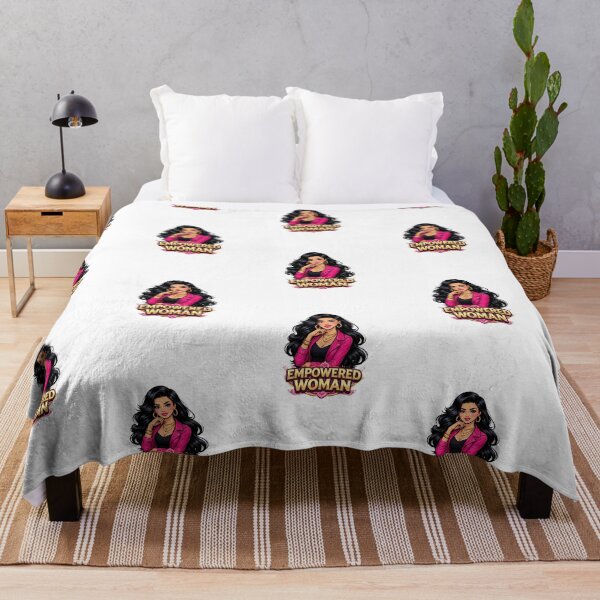 Item preview, Empowered Woman – Bold Feminine Confidence Design designed and sold by Aura.Creative.