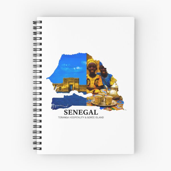 Item preview, Senegal Map Silhouette - Teranga Hospitality & Gorée Island Heritage Art designed and sold by AbulailArt.