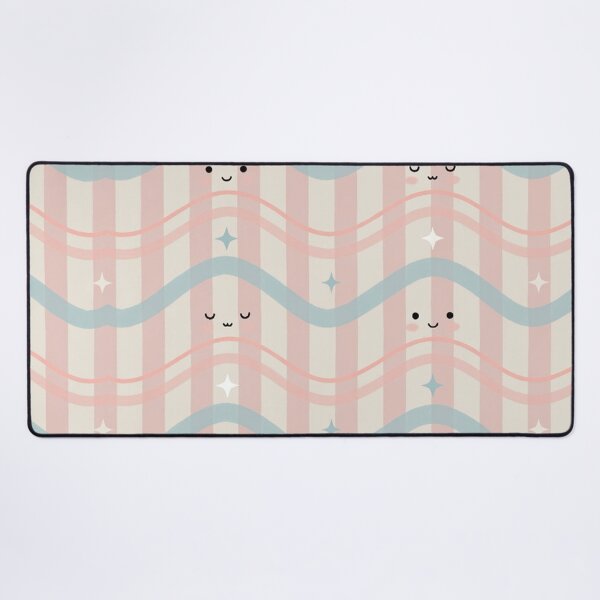 Item preview, Cute Pastel Wavy Smile Pattern designed and sold by SassyArtistry.
