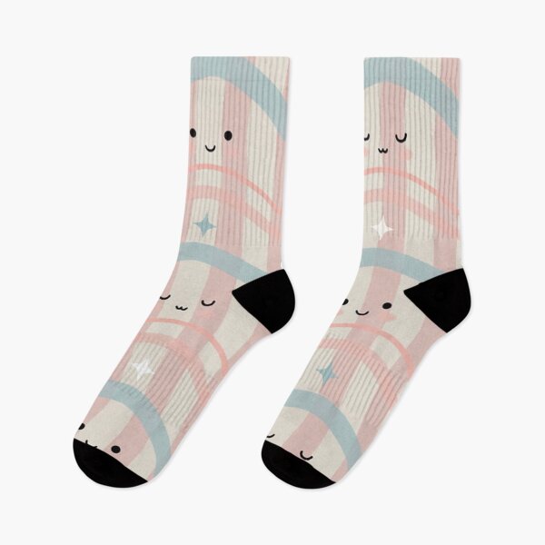 Item preview, Cute Pastel Wavy Smile Pattern designed and sold by SassyArtistry.
