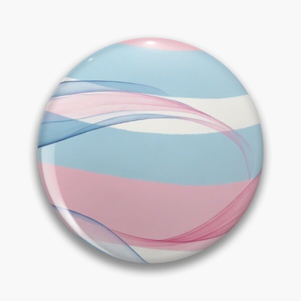 Item preview, Pink Blue Flowing Waves designed and sold by SassyArtistry.