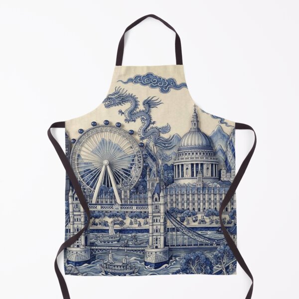 Item preview, Copy of Willow Pattern London Panorama 2 designed and sold by NickWhittleArt.