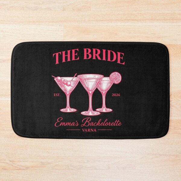 Item preview, Cute Pink Hen Night Bride Name Matching Bridesmaid Celebration/Cool Pink Bachelorette Weekend Bride Name Matching Besties Celebration designed and sold by ImagineYourART ⭐️⭐️⭐️⭐️⭐️.
