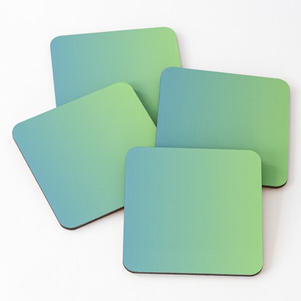 Item preview, Blue, And Green Gradient Stickers Prints Posters Wall Art Magnet Home Coffee Cup Decoration TShirt Stationary Notebook Magnet Hat Kitchen Work School Office Redbubble Shop designed and sold by Saritas Boutique Shop.