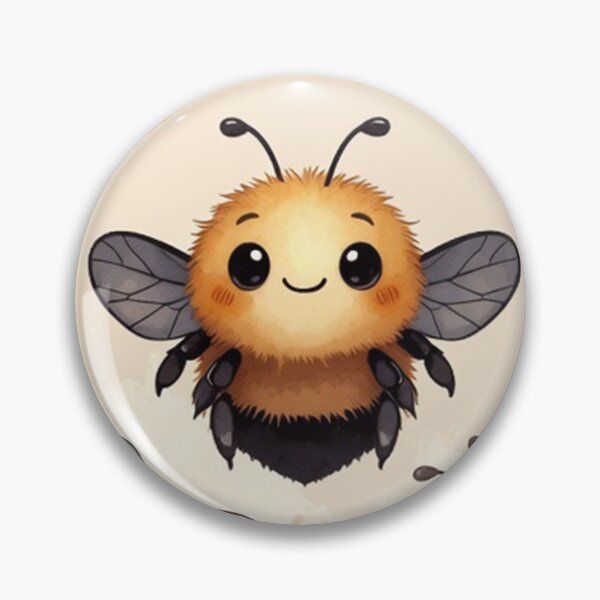 Item preview, Cute Kawaii Bee Pattern designed and sold by SassyArtistry.