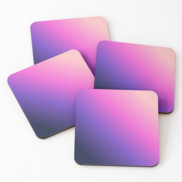 Item preview, Black, Purple, And Pink Gradient Stickers Prints Posters Wall Art Magnet Home Coffee Cup Decoration TShirt Stationary Notebook Magnet Hat Kitchen Work School Office Redbubble Shop designed and sold by Saritas Boutique Shop.