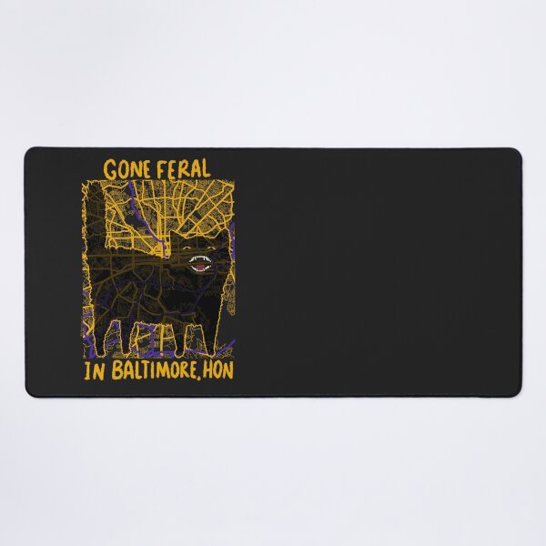 Item preview, Gone Feral In Baltimore designed and sold by KilkennyCat Art.