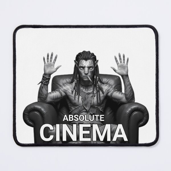 Item preview, Avatar: Absolute Cinema - Jake Sully Meme Art designed and sold by LoomisDreams.