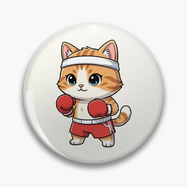 Item preview, Boxer Fighter Cat designed and sold by HoopeStylee.
