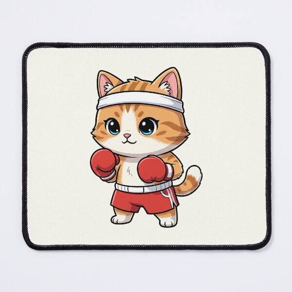 Item preview, Boxer Fighter Cat designed and sold by HoopeStylee.
