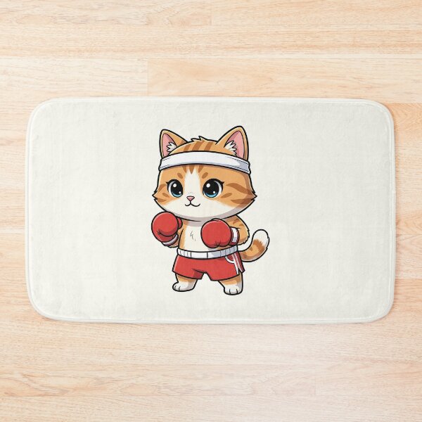 Item preview, Boxer Fighter Cat designed and sold by HoopeStylee.