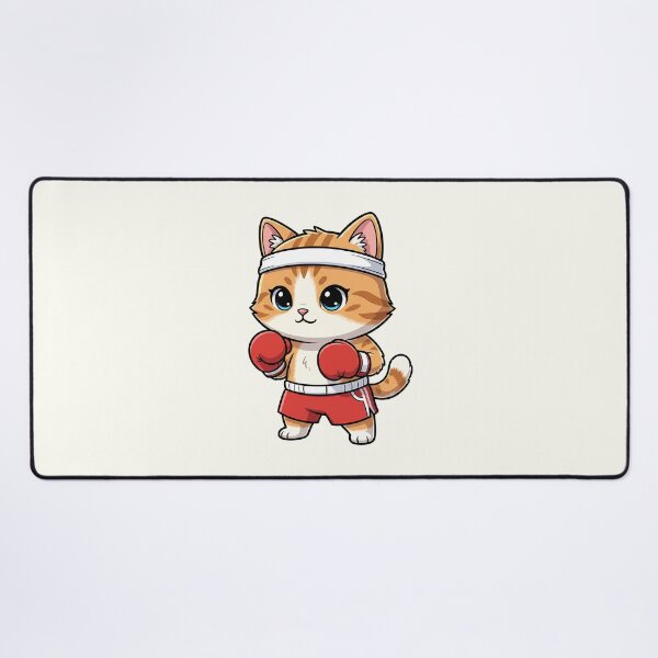 Item preview, Boxer Fighter Cat designed and sold by HoopeStylee.