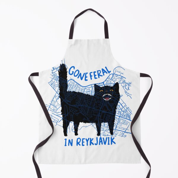 Item preview, Gone Feral In Reykjavik designed and sold by KilkennyCat Art.