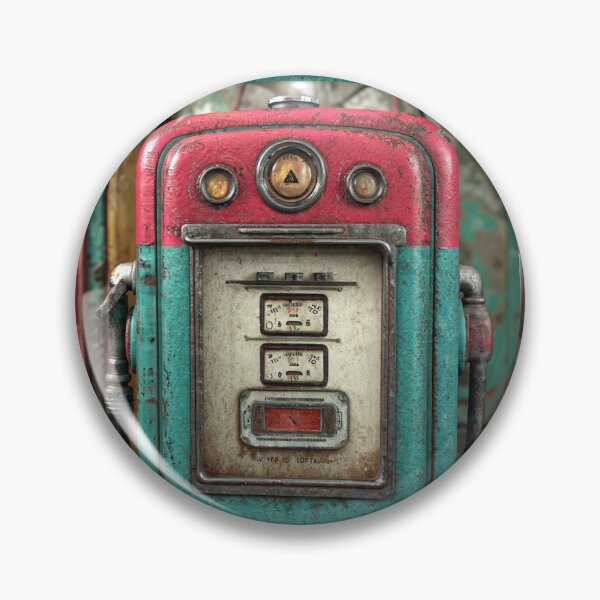 Item preview, Vintage Gas Pump designed and sold by Savannah Gibbs.
