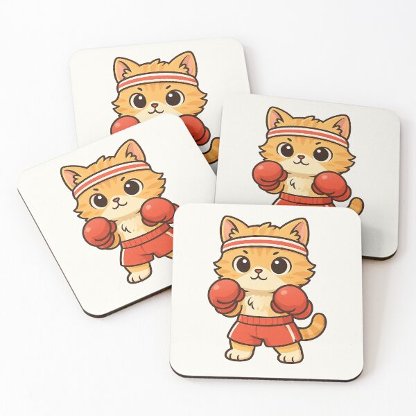 Item preview, Cute Boxing Cat designed and sold by HoopeStylee.