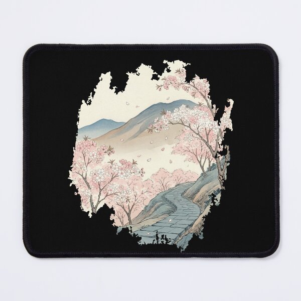 Item preview, Path of Petals - Ukiyo-e Mountain Trail designed and sold by Ixnor.