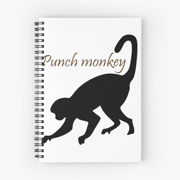 Item preview, Punch monkey t-shirt and stickers designed and sold by Khalid lq.