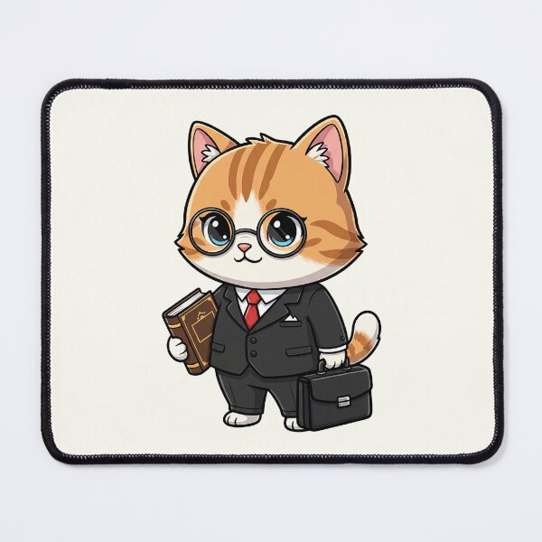 Item preview, Cute Lawyer Cat designed and sold by HoopeStylee.