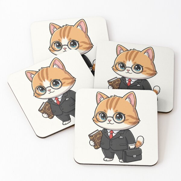 Item preview, Cute Lawyer Cat designed and sold by HoopeStylee.