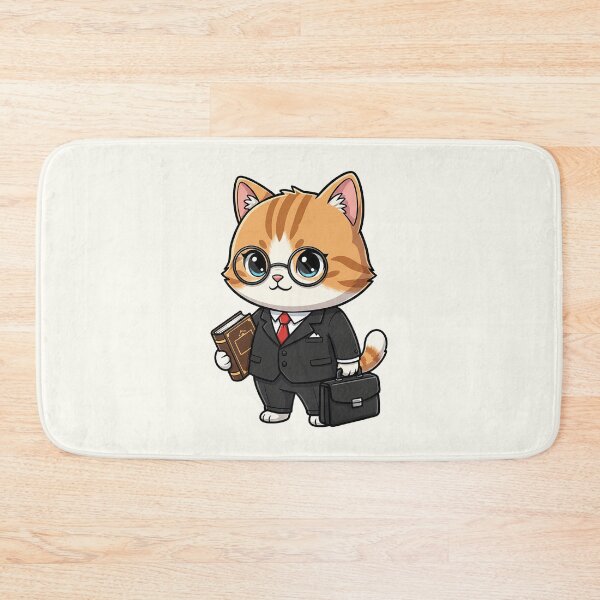 Item preview, Cute Lawyer Cat designed and sold by HoopeStylee.