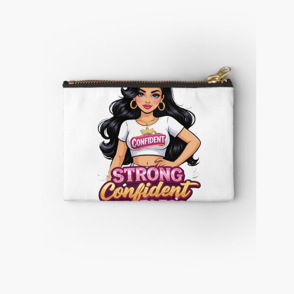 Item preview, Strong Confident Fearless – Women Empowerment Motivational Design designed and sold by Aura.Creative.