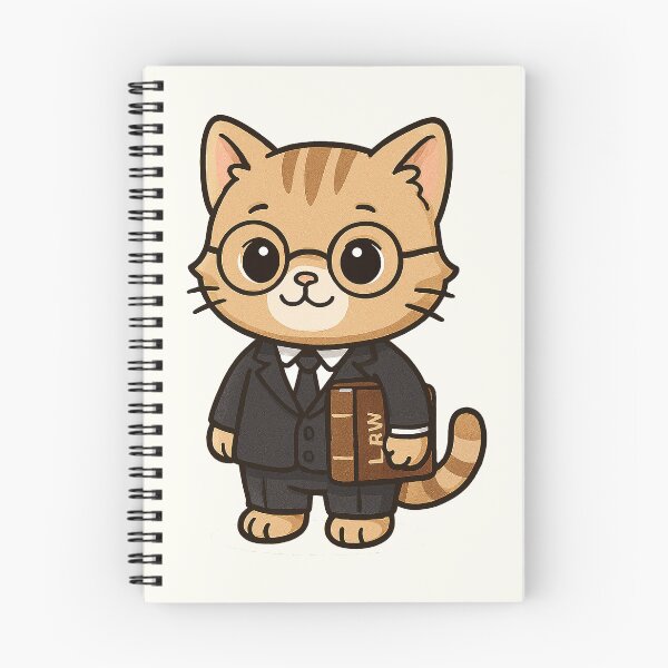 Item preview, Lawyer Attorney Cat designed and sold by HoopeStylee.
