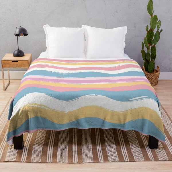 Item preview, Pastel Painted Wavy Stripes designed and sold by SassyArtistry.