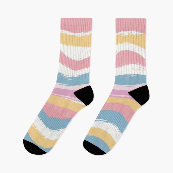 Item preview, Pastel Painted Wavy Stripes designed and sold by SassyArtistry.