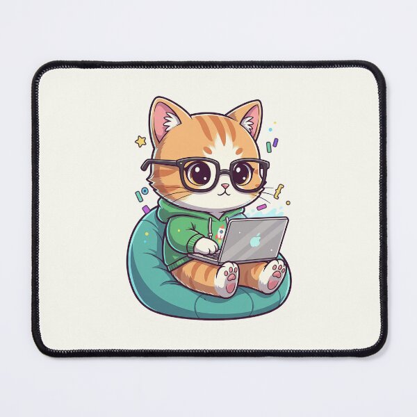 Item preview, Programmer Cat Coding designed and sold by HoopeStylee.