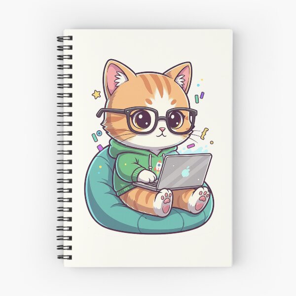 Item preview, Programmer Cat Coding designed and sold by HoopeStylee.