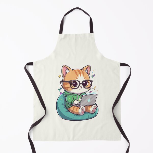 Item preview, Programmer Cat Coding designed and sold by HoopeStylee.