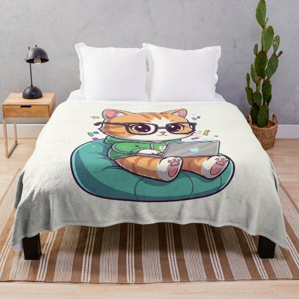 Item preview, Programmer Cat Coding designed and sold by HoopeStylee.