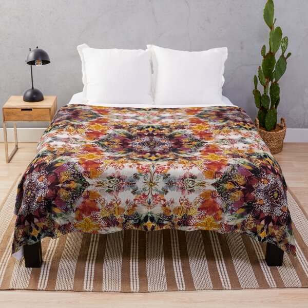 Item preview, Autumn Floral Mandala Pattern designed and sold by SassyArtistry.