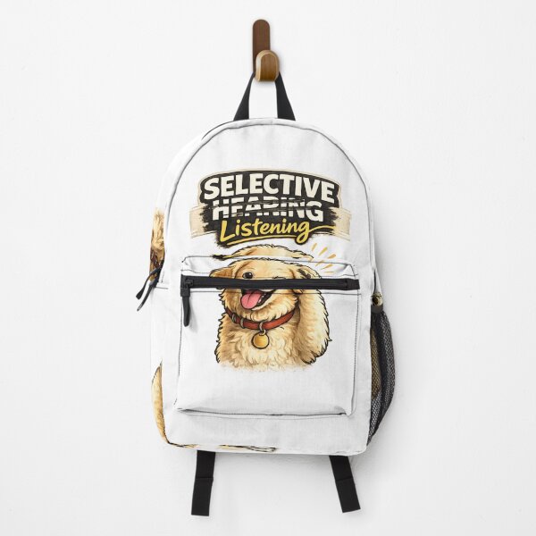 Item preview, Selective Hearing or Listening ? Funny Dog Cartoon designed and sold by Smart-as.