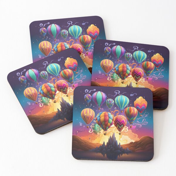 Item preview, Sky Balloons designed and sold by bubblyrainbow.