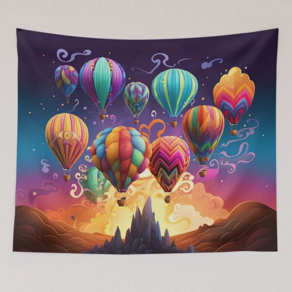 Item preview, Sky Balloons designed and sold by bubblyrainbow.