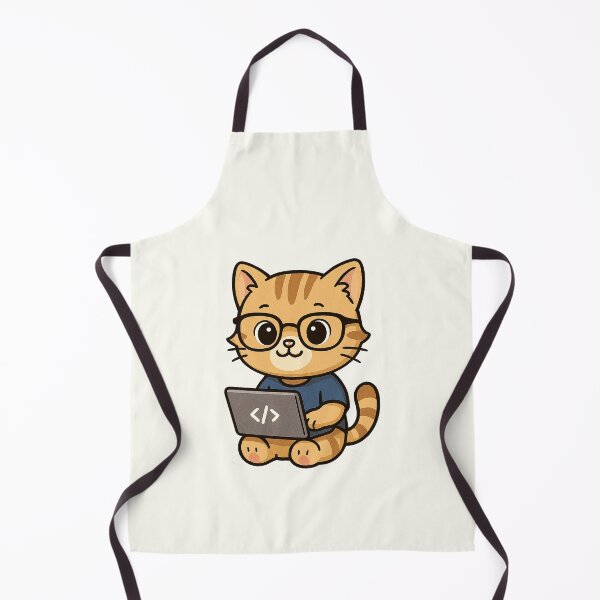 Item preview, Programmer Cat Coding Cute designed and sold by HoopeStylee.
