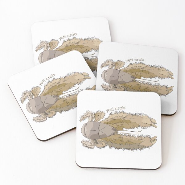 Item preview, Funky Aquatic Creatures: Yeti Crab designed and sold by abigailhausman.