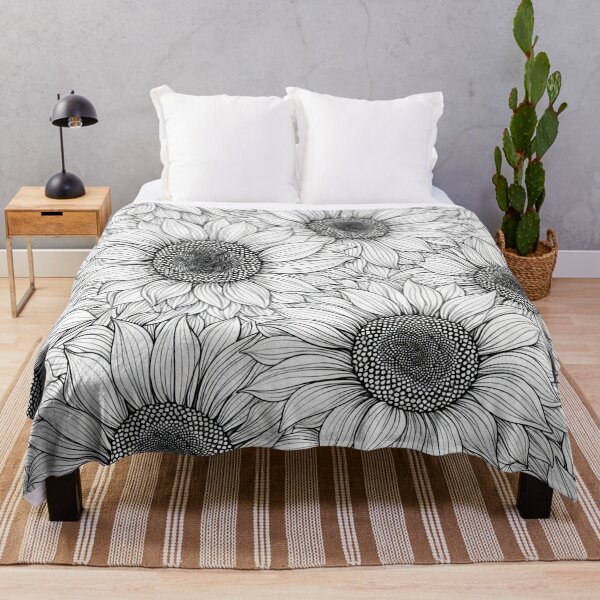 Item preview, Flourish Stripped Sunflower Petals Seamless Pattern designed and sold by scicilysimonee.