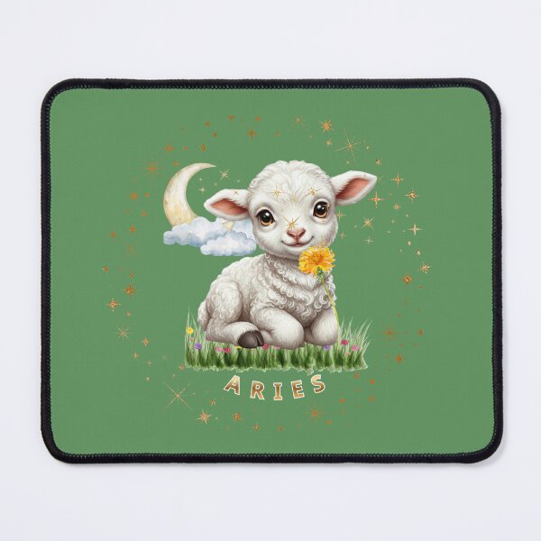 Item preview, Cute Aries Zodiac Ram - Kids Astrology Animal Design designed and sold by EnlightArt.