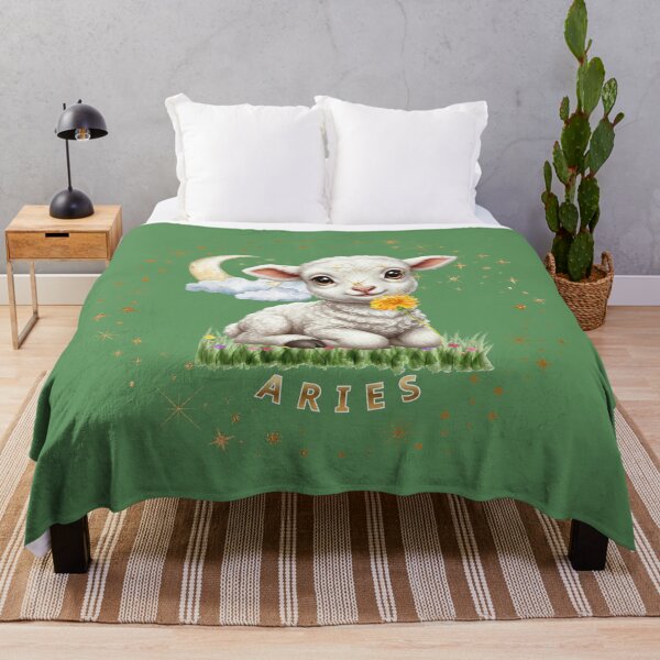 Item preview, Cute Aries Zodiac Ram - Kids Astrology Animal Design designed and sold by EnlightArt.