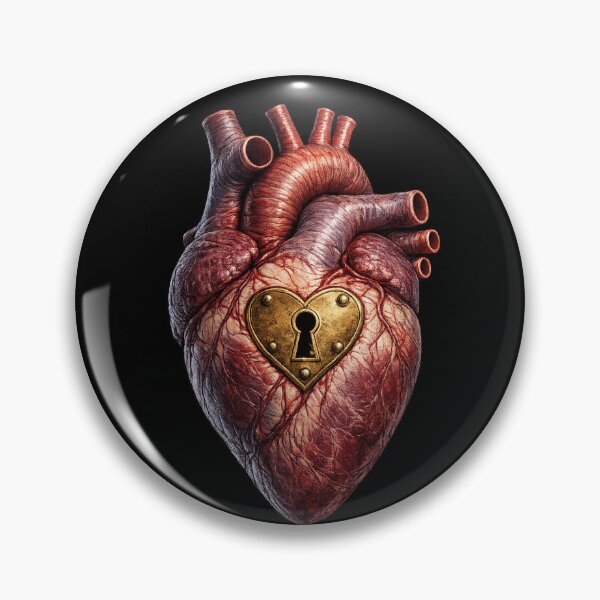 Item preview, Locked heart  designed and sold by DaahkenStore.