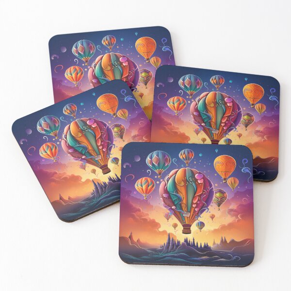 Item preview, Fantastic Hot Air Balloons designed and sold by bubblyrainbow.