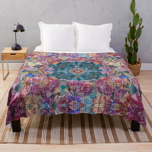 Item preview, Vibrant Boho Mandala Pattern designed and sold by SassyArtistry.