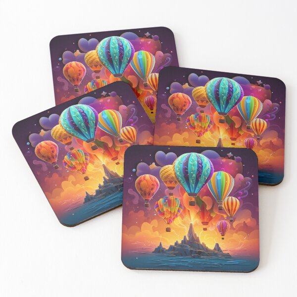 Item preview, Fairy Sky Balloons designed and sold by bubblyrainbow.
