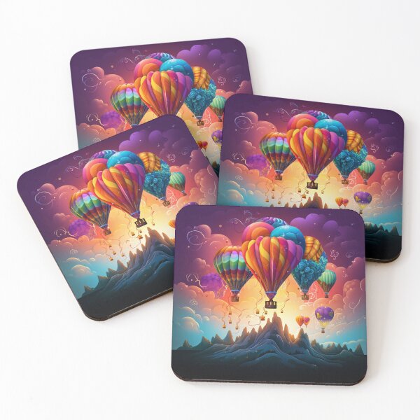 Item preview, Fantasy Air Balloons designed and sold by bubblyrainbow.